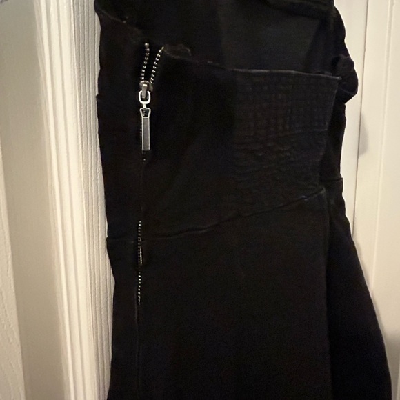 Elegant Black Spaghetti Strap Dress ZARA Size S - Picture 3 of 5